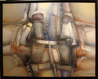 Roger DESSERPRIT
Composition, acrylique sur...