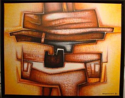 Roger DESSERPRIT
Composition, acrylique sur...