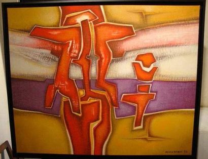 Roger DESSERPRIT
Composition, acrylique sur...