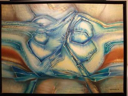 Roger DESSERPRIT
Composition, acrylique sur...