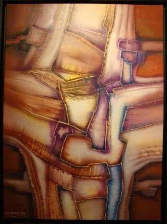 Roger DESSERPRIT
Composition, acrylique sur...