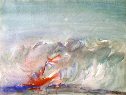 Robert HANES
Baie de Somme Aquarelle Signé...