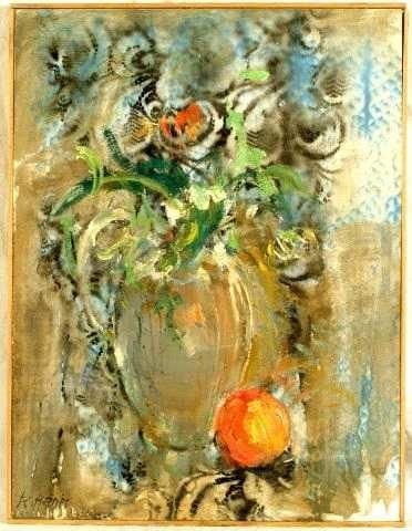 Robert HANES
Nature morte Huile sur bois...