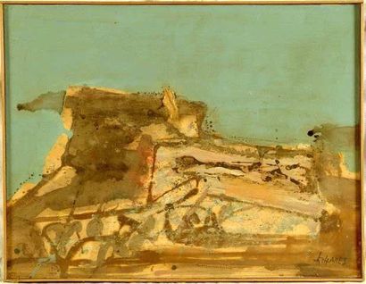 Robert HANES
Paysage du Languedoc Huile sur...