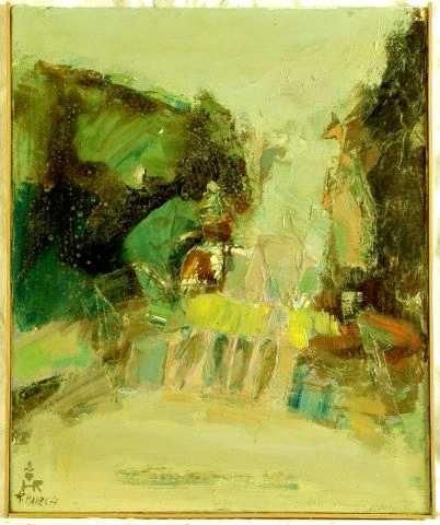 Robert HANES
Ermenonville Huile sur toile...