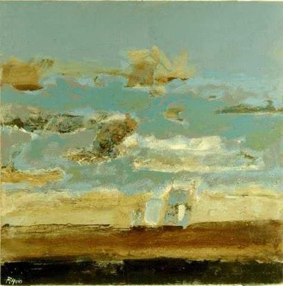Robert HANES
Marine Huile sur bois Signé...