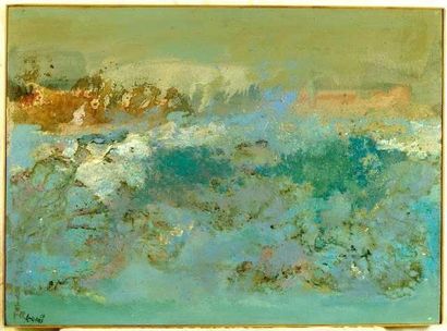 Robert HANES
Saint - Valery Huile sur bois...