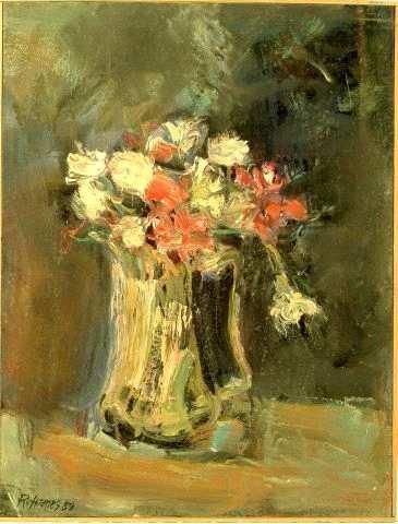 Robert HANES
Nature morte fleurs Huile sur...