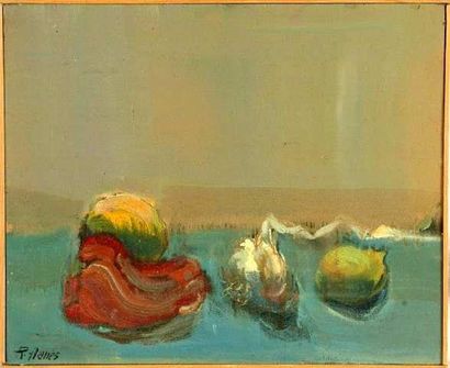 Robert HANES
Nature morte Huile sur bois...