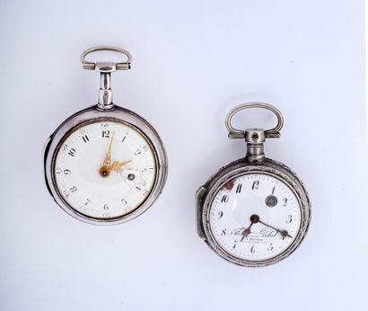 Onion-type verge watch signed (movement)...