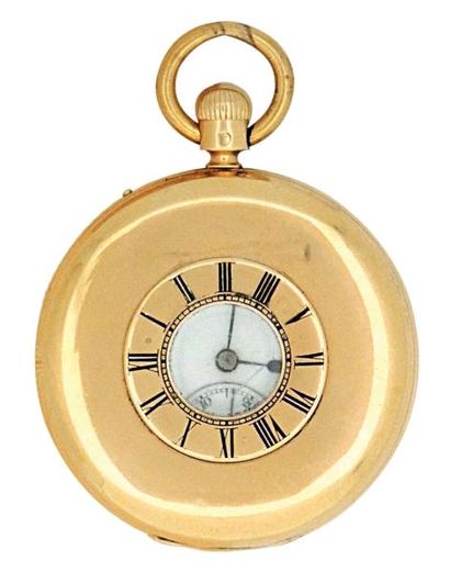Montre demi-savonnette en or N° 23789, vers...