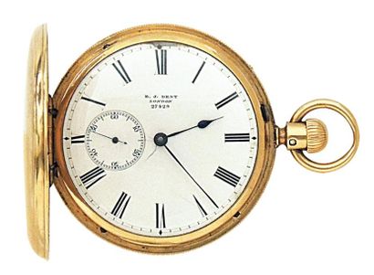 Montre demi-savonnette en or N° 27429, vers...
