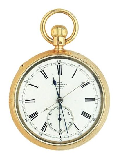Chronographe N° 30542, vers 1909. Cadran...