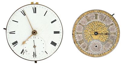 Mouvement de chronomètre de poche signé 'Robert...