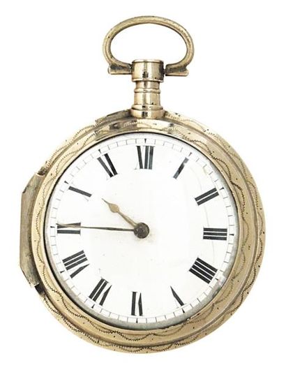 Montre à échappement de type Debaufre signée...