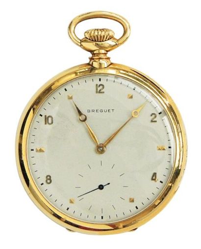 Montre à ancre en or N° 1990, vers 1940....