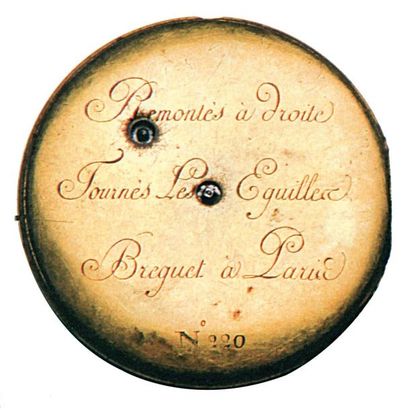 Mouvement d'une montre à répétition N°220,...
