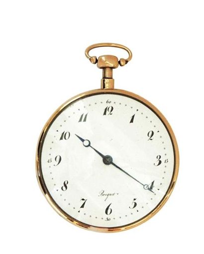 Montre en or à répétition des quarts à toc,...
