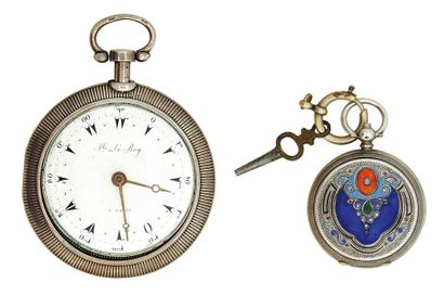 Montre à verge en argent pour le marché ottoman...