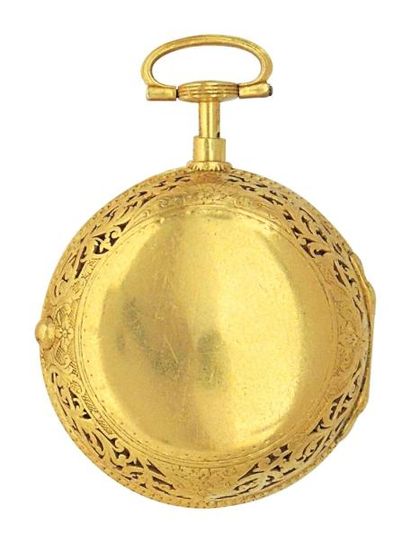 Montre à cylindre à répétition des quarts...