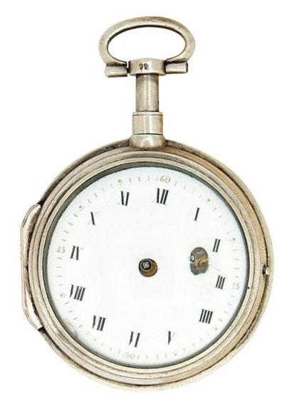 Mouvement d'une montre à verge à répétition...