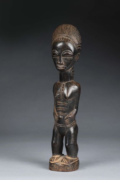 Statue Baoulé, Côte d’Ivoire

Bois dur à...
