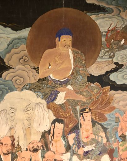 Japon, XVIIIe siècle,



Encre et couleurs...