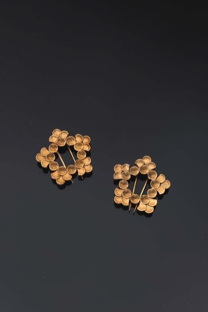 M. Buccellati. Années 1960. 

Parure en or...