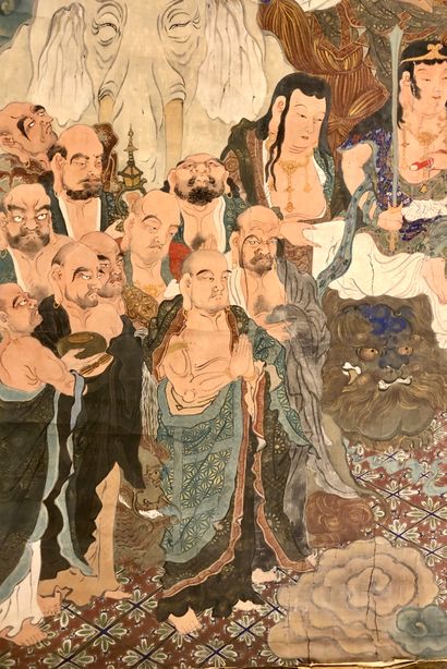 Japon, XVIIIe siècle,



Encre et couleurs...