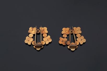 M. Buccellati. Années 1960. 

Parure en or...
