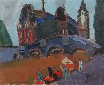 Pierre AMBROGIANI (1907-1985)

Le Pont-Neuf

Huile...