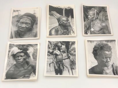 Photographies, Afrique, Congo Belge, tribus....