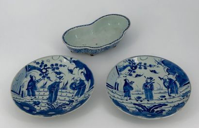 China, 19th century,



Set in blue-white...