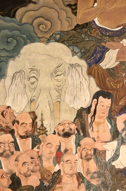Japon, XVIIIe siècle,



Encre et couleurs...