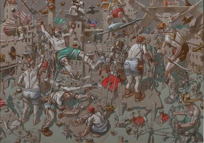 Nebojsa BEZANIC (1964)

Scène fantastique,...