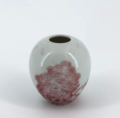 
Vase de maîtrise 

Décor en sanguine rochers...