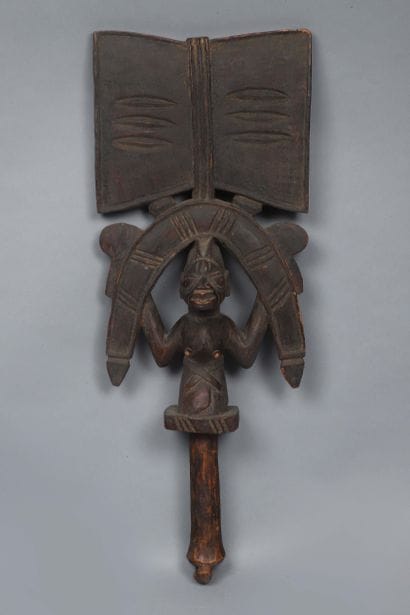 Sceptre Oshe Shango Yorouba, Nigeria

Bois...