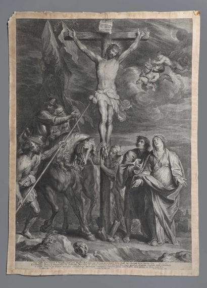Eau-forte d’après 

Anthonius VAN DYCK (CHRIST...