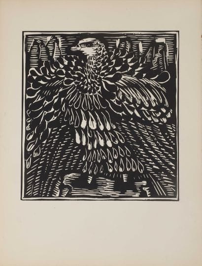 Raoul DUFY (1877-1953)



L'Aigle.



Gravure...