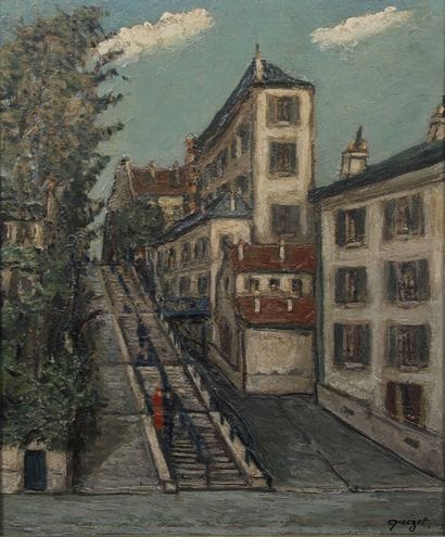 Alphonse QUIZET (1885 - 1955)

Les escaliers...