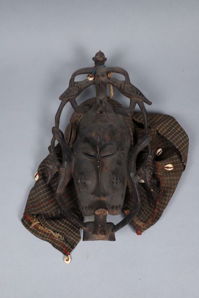 Masque de type Senoufo, Côte d’Ivoire

Bois...