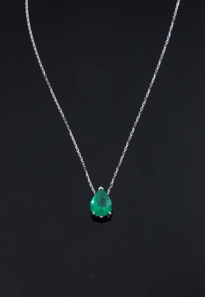 Mauboussin. Collier en or blanc 18K (750°/00)...