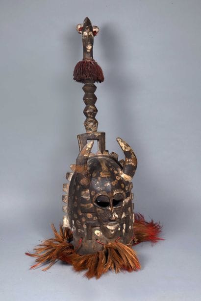 Heaume Senoufo, Côte d’Ivoire

Bois à patine...