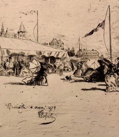 Félix BUHOT (1847-1898)



Un grain à Trouville....