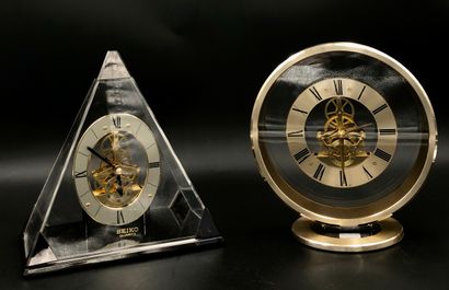 SEIKO
Pendule squelette 