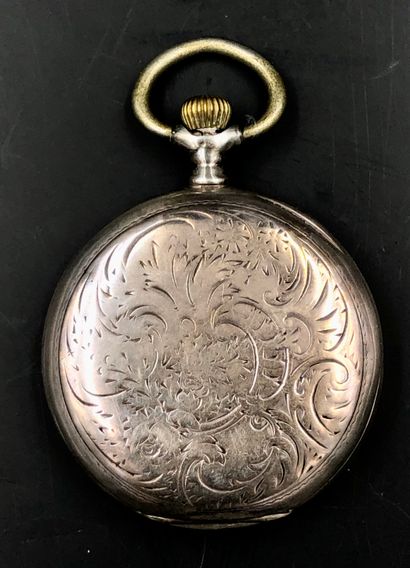 LONGINES
Montre de poche régulateur à cache-poussière...