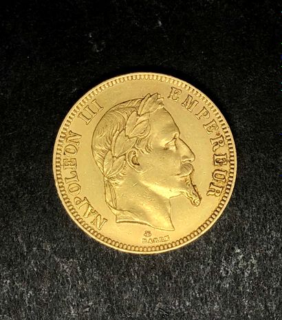FRANCE
Une pièce de 100F or Napoléon III...