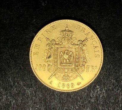 FRANCE
Une pièce de 100F or Napoléon III...