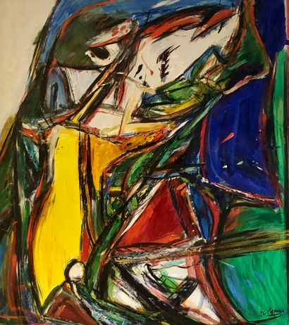 Guy PEQUEUX (1942 - 2021)
Eté dans le Berry
Toile,...