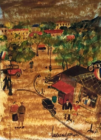 WITHDRAWN FROM THE SALE 
Lucien GENIN (1894-1953)
La...